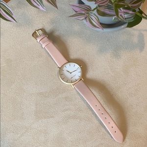 Nine West Pink and Gold Watch - Like New!